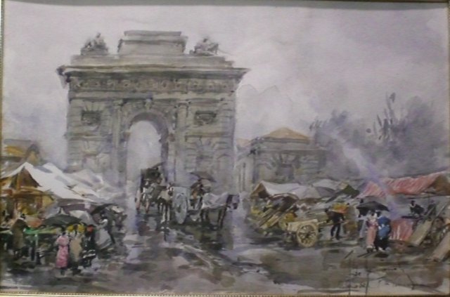 aldo raimondi- porta comasina - cm 343 x 512